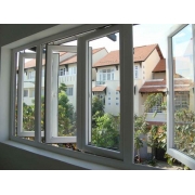 Cửa nhựa lõi thép 01